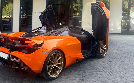 McLaren 720S Spider - Orange